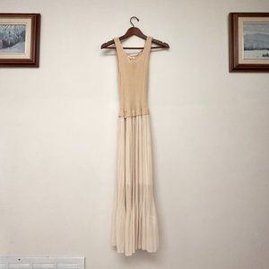 HYPR Beige Maxi Dress